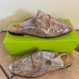 Sam Edelman Women's Snake Print Loafers